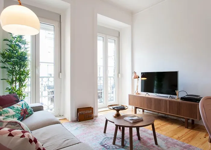 2 Stylish Flat At Bairro Alto-principe Real *